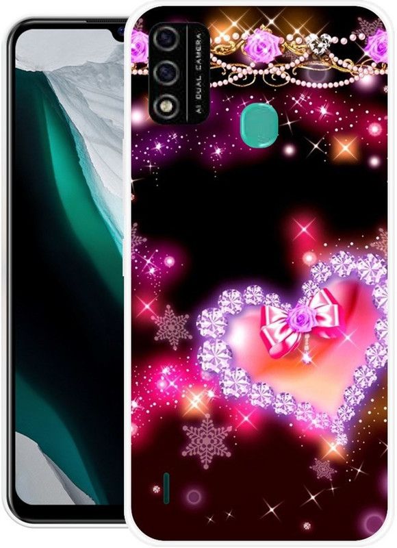 redfly Back Cover for Itel A48  (Multicolor, Grip Case, Silicon)