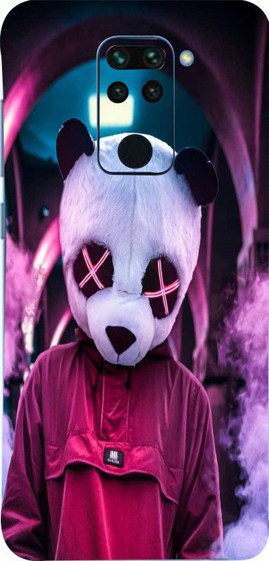 Mclaxa Super Panda Mobile Back Skin Guard, Super Panda, Redmi Note 9 Pro Mobile Skin  (Super Panda Skin With Super Matte Finish)