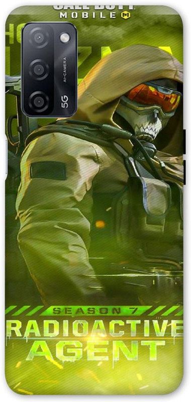 XLIQ Back Cover for OPPO A53s 5G  (Green, Flexible, Silicon, Pack of: 1)