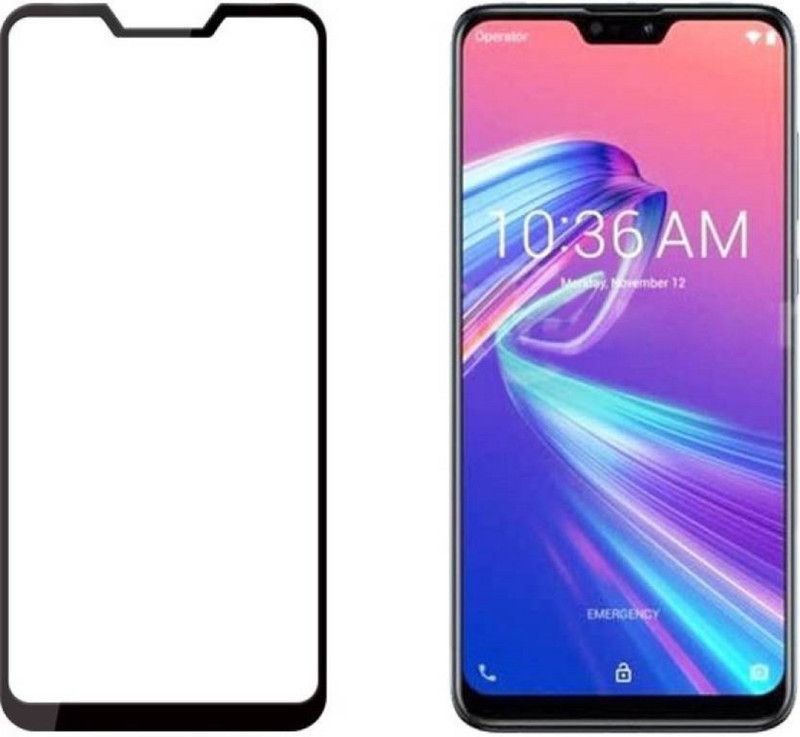 Classy Edge To Edge Tempered Glass for Asus Zenfone Max Pro M2  (Pack of 1)