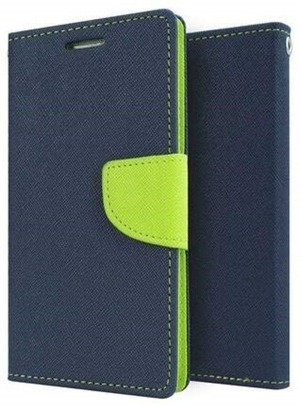 ARIKK Flip Cover for Samsung J2 Core  (Blue, Dual Protection, Pack of: 1)