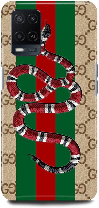 FRONK Back Cover for OPPO A54, CPH2239, GUCCI, LOGO, SIGN, DESIGN, ART  (Multicolor, Hard Case)