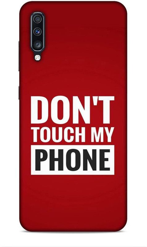 Coverland Back Cover for Samsung Galaxy A70  (Red, White, Pack of: 1)