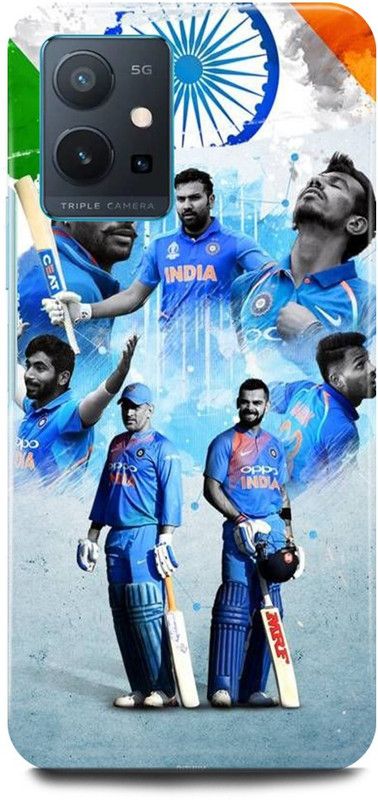 FIKORA Back Cover for Realme 9i, RMX3491, ROHIT, SHARMA,VIRAT, KOHLI, MSDHONI  (Multicolor, Hard Case, Pack of: 1)