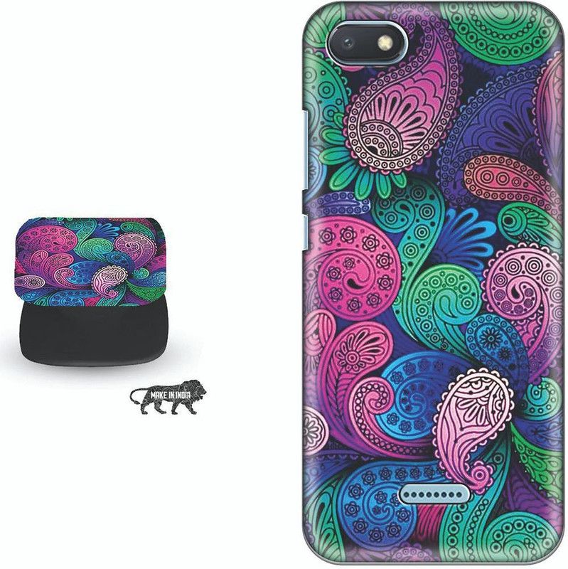 My Swag Back Cover for Mi Redmi 6A  (Multicolor, Cases with Holder, Pack of: 1)