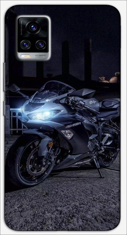 CROKIAN Back Cover for ViVO V20 Bike Back Cover  (Multicolor, Hard Case, Pack of: 1)
