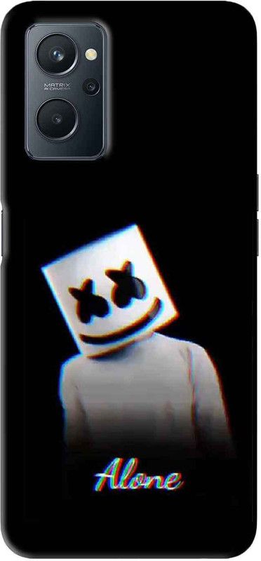 NDCOM Back Cover for Realme 9i Alone Face Printed  (Multicolor, Hard Case, Pack of: 1)