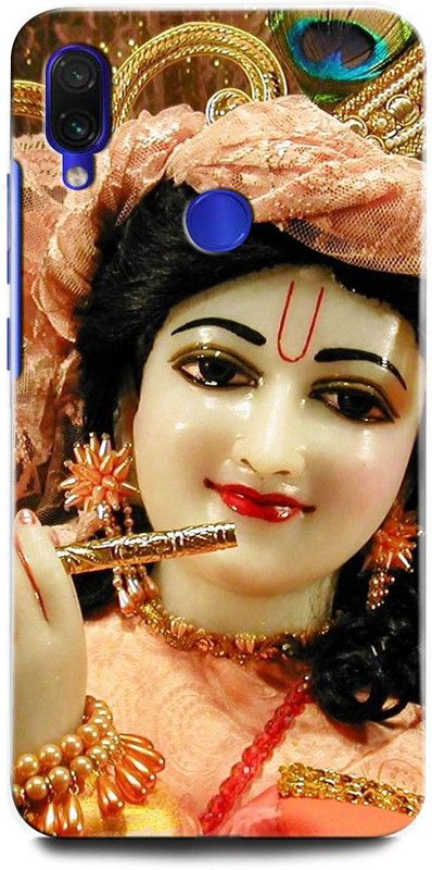 INTELLIZE Back Cover for Redmi Note 7S MZB7742INKRISHNA, LORD KRISHNA, VASUDEV, GOD, KRISHN KANHIYA, RADHA  (Multicolor, Hard Case, Pack of: 1)