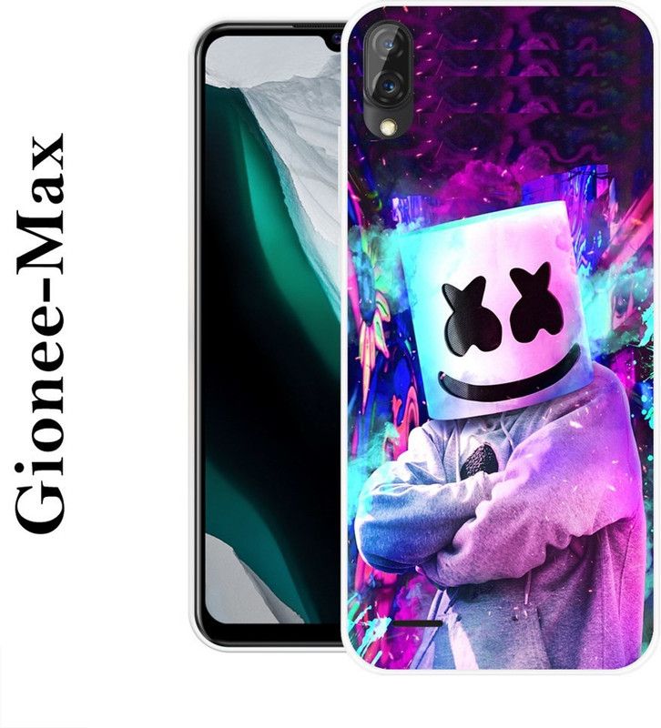 JATLAND Back Cover for Gionee Max  (Multicolor, Grip Case, Silicon)
