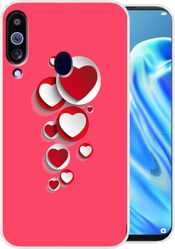 vipax Back Cover for Samsung Galaxy M40  (Multicolor, Silicon, Pack of: 1)