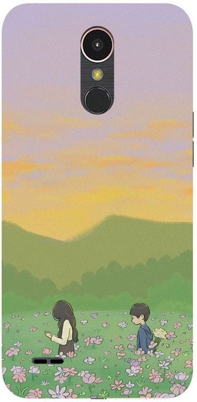 Skyhawk Back Cover for LG K10 (2017) Painting Of Boy And Girl  (Multicolor, Waterproof, Silicon, Pack of: 1)