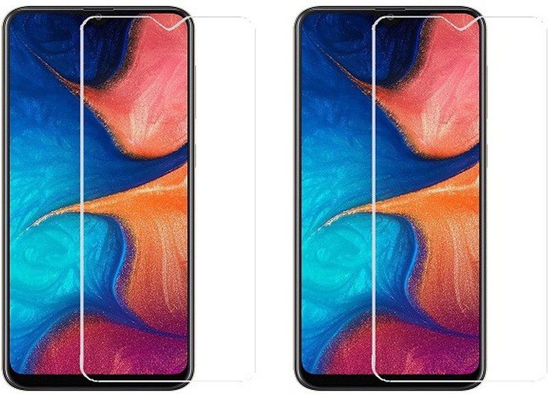 HOBBYTRONICS Tempered Glass Guard for Samsung Galaxy A20, Samsung Galaxy A30s, Samsung Galaxy A50, Samsung Galaxy A50s  (Pack of 2)