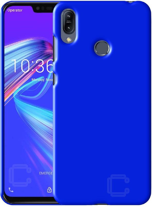 Case Designer Back Cover for Asus ZenFone Max M2 Ultra Slim Light weight Hard Premium Matte Finish Original Frosted Ca  (Blue, Hard Case, Pack of: 1)