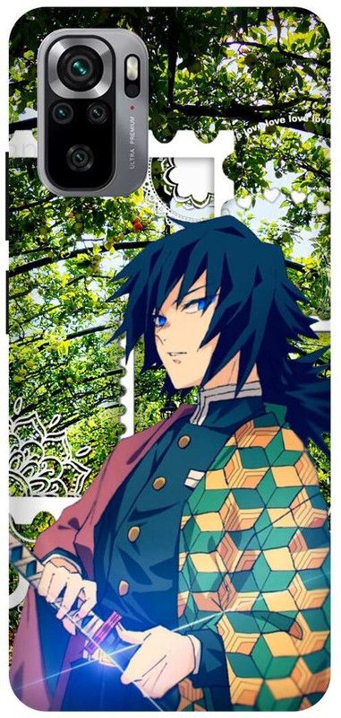 DIKRO Back Cover for REDMI Note 10, BEYBLADE, ANIME, CARTOON  (Green, Hard Case, Pack of: 1)