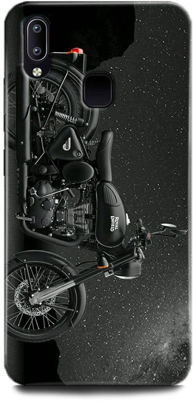 INDICRAFT Back Cover for Vivo V9 Pro, Vivo1851 BIKE, ROYAL ENFIELD, CLASSIC, BIKE  (Multicolor, Hard Case, Pack of: 1)