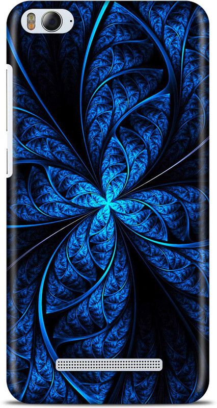 Sankee Back Cover for Mi 4i  (Blue, Black, Hard Case)