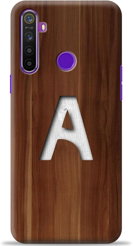 Crafter Back Cover for Realme 5  (Brown, Shock Proof, Pack of: 1)