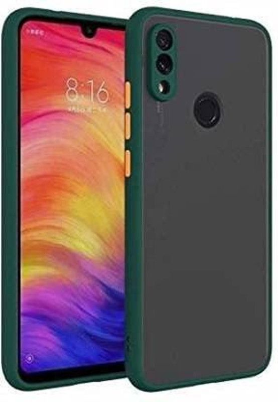 YOCOLOURS Back Cover for Realme 3  (Green, Camera Bump Protector)