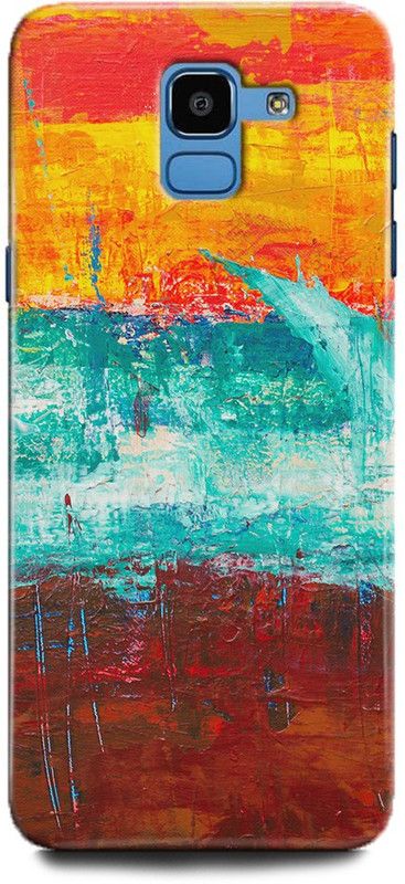 INTELLIZE Back Cover for Samsung Galaxy On6/SM-J600GZKFINS art color,Printed  (Multicolor, Shock Proof, Pack of: 1)