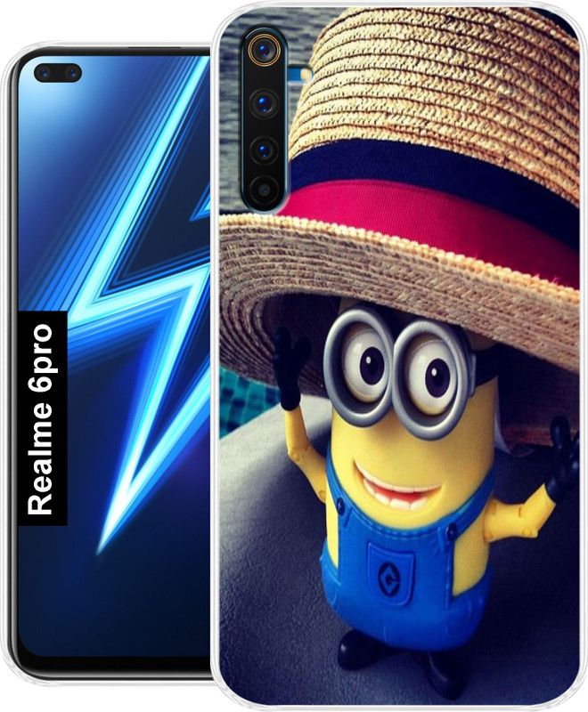 Tokito Back Cover for Realme 6 Pro  (Multicolor, Grip Case, Silicon)