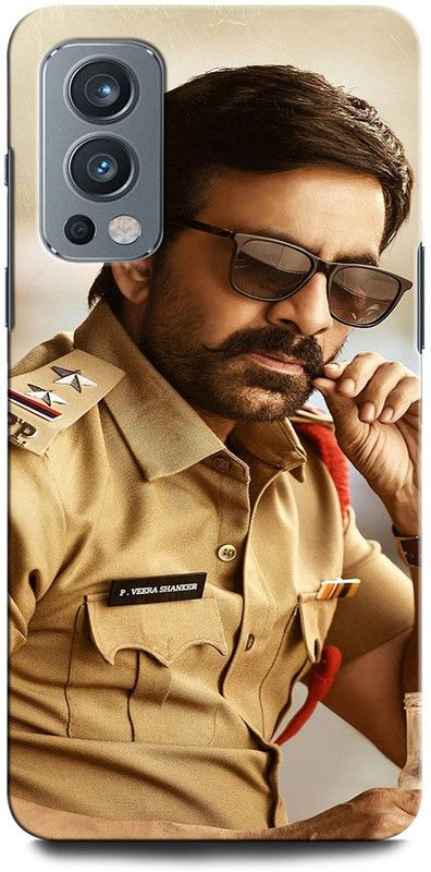 ORBIQE Back Cover for OnePlus Nord 2 5G RAVI TEJA, TAMIL ACTOR, STYLISH STAR, SOUTH STAR  (Multicolor, Hard Case, Pack of: 1)