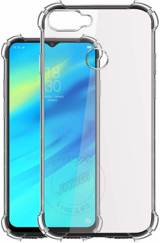 S-Hardline Bumper Case for Realme 2 Pro  (Transparent, Grip Case)