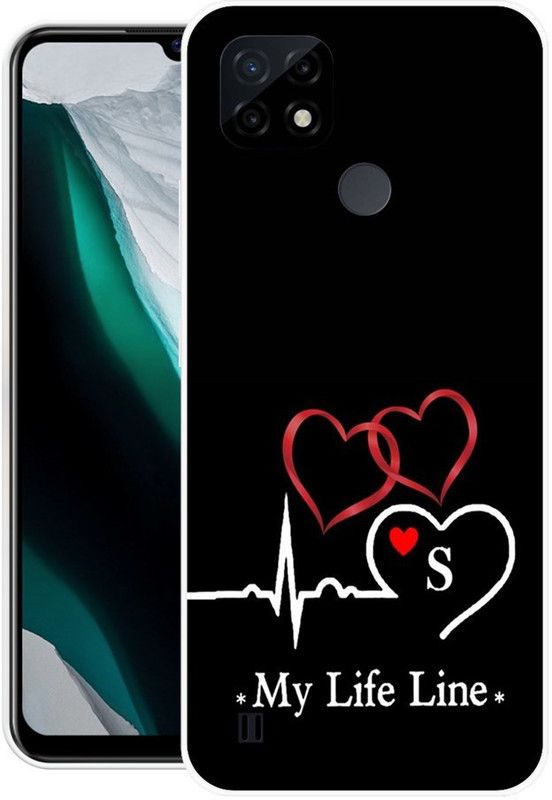 FITESTAR Back Cover for Realme C21  (Multicolor, Grip Case, Silicon, Pack of: 1)