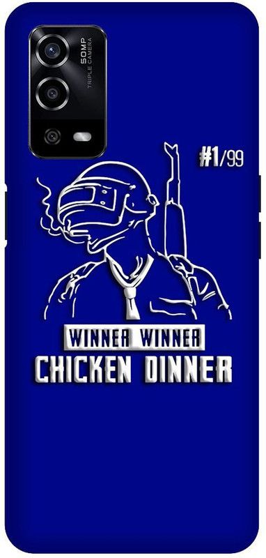 UMPRINT Back Cover for Oppo A55/CPH2325, Pubg Pubg Mobile Game Printed Back Cover  (Multicolor, Hard Case, Pack of: 1)