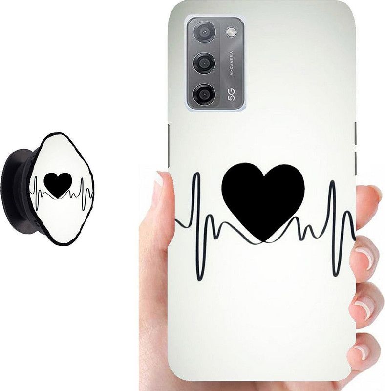 Hello Case Back Cover for Oppo A55  (Multicolor, Cases with Holder, Pack of: 1)