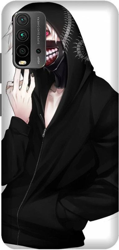 URCHIN Back Cover for Redmi 9 Power Tokyo Ghoul, Keneki, Anime, Ghoul, Superpower, Heros, Skull, Dark  (Multicolor, Shock Proof, Pack of: 1)