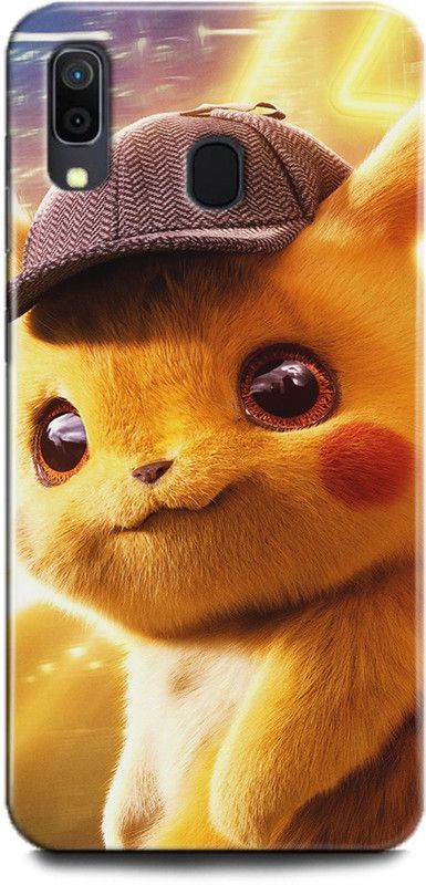 INDICRAFT Back Cover for Samsung Galaxy M10s / Pikachu, Pokemon, Game ,cartoon, Pets, Rabbit, Snowball, Cute, Cool  (Multicolor, Hard Case, Pack of: 1)