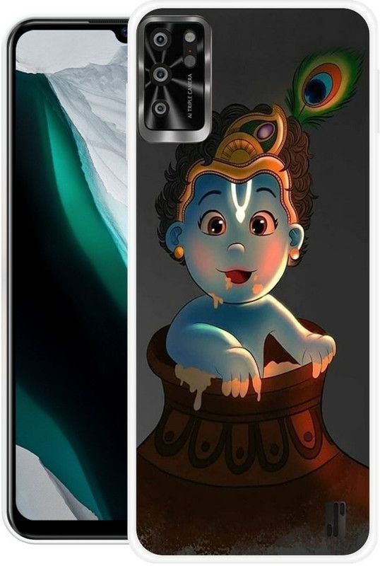SHIVKUDI Back Cover for Lava Yuva Pro  (Multicolor, Grip Case, Silicon)