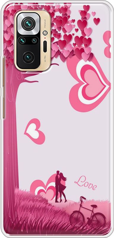 SmartGoldista Back Cover for Mi Redmi Note 10 Pro  (Multicolor, Grip Case, Silicon)