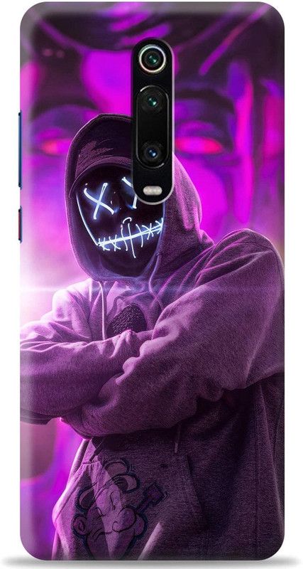 Crafter Back Cover for Mi K20  (Purple, Shock Proof, Pack of: 1)
