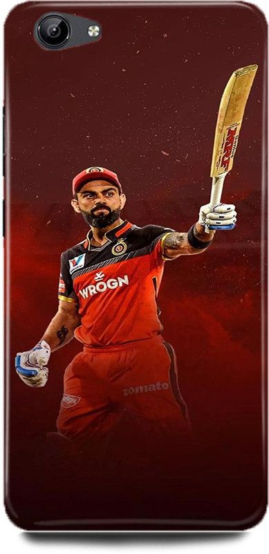 DIKRO Back Cover for vivo Y71, 1724, VIRAT, KOHLI, INDIAN, PLAYER, CRICKETER, RCB  (Multicolor, Hard Case, Pack of: 1)