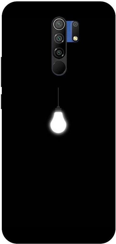 URCHIN Back Cover for Note 8 pro Light bulb, light, idea, bulb, black, awesome  (Multicolor, Shock Proof, Pack of: 1)