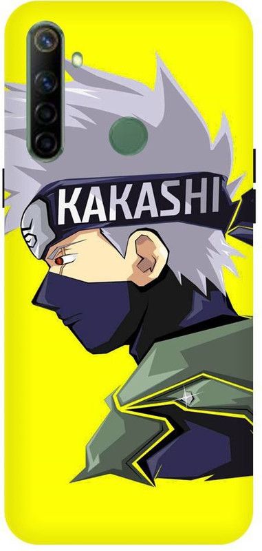URCHIN Back Cover for Realme5i Kakashi, Naruto, Anime, Neon,superhero,Ninja, Black  (Multicolor, Shock Proof, Pack of: 1)