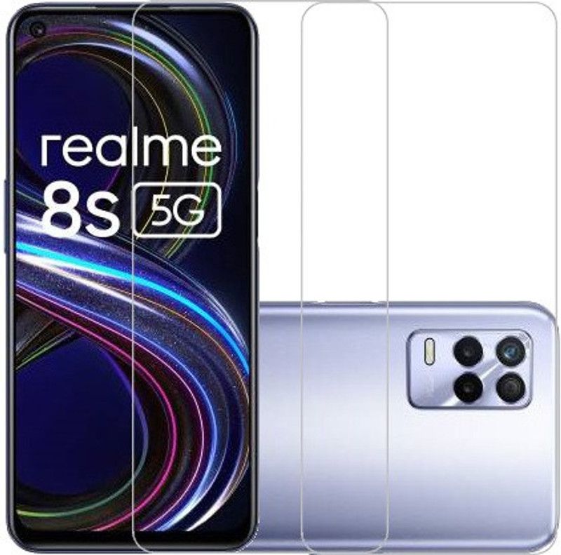 AARERED Tempered Glass Guard for Realme 8S, Realme 8S 5G  (Pack of 2)