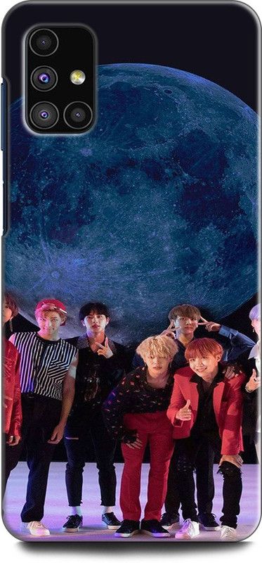 Afterglow Back Cover for SAMSUNG Galaxy M51 BTS, BTS ARMY, BTS LOVE, BTS SINGERS, KOREAN, BANGTAN BOYS  (Multicolor, Shock Proof, Pack of: 1)