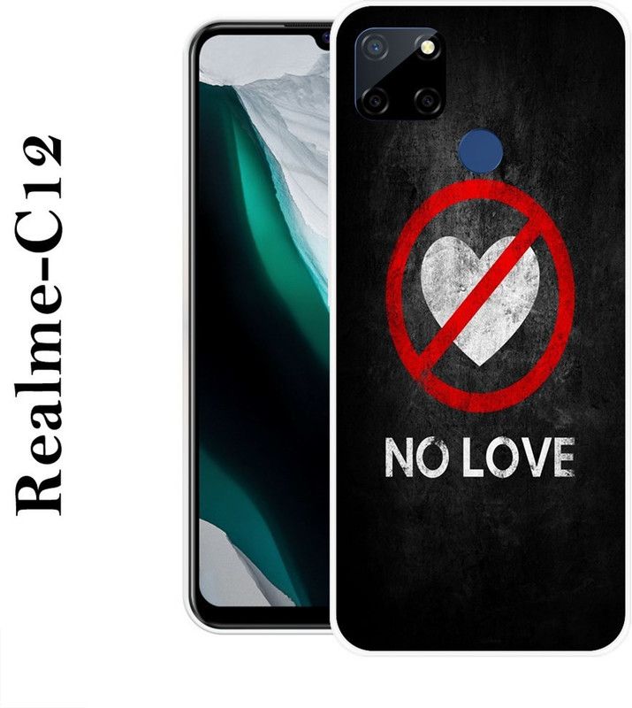 JATLAND Back Cover for Realme C12  (Multicolor, Grip Case, Silicon)