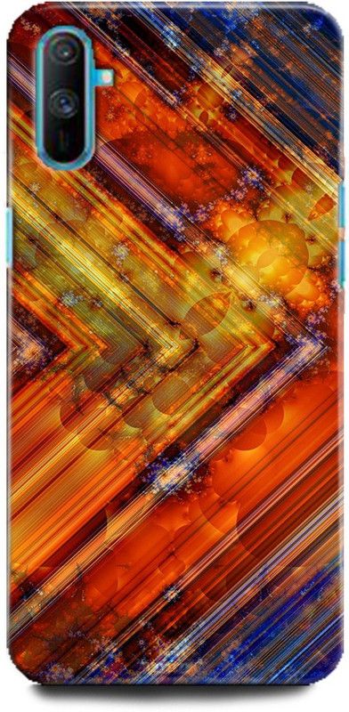 Afterglow Back Cover for Realme C3 PATTERNS, PINK, PURPLE, RED, COLORS, MANDALA, ABSTRACT ART, DESIGNS  (Multicolor, Shock Proof, Pack of: 1)