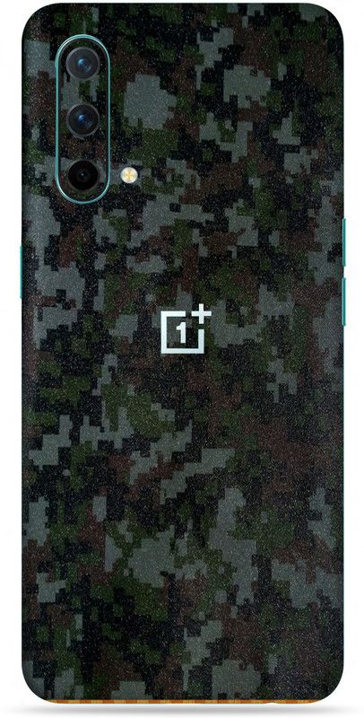 OggyBaba OnePlus Nord CE, Phone Back side Protector and Camera Protector Mobile Skin  (Ultra Super Digital-Camouflage Skin Skin Matte Finish)