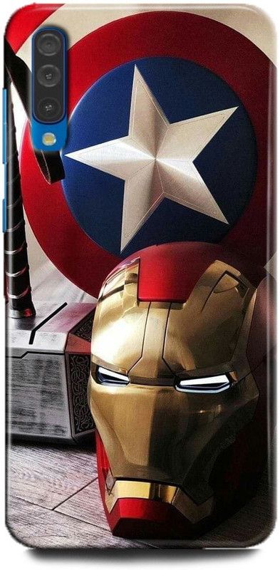FIKORA Back Cover for Samsung Galaxy A30s/SM-A307FZLVINS IRON MAN PRINTED  (Multicolor, Hard Case, Pack of: 1)