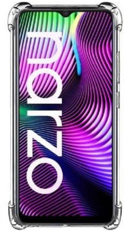 ment Back Cover for realme narzo 20  (Transparent, Flexible, Silicon)