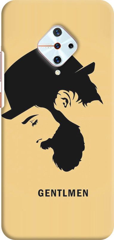 UltraNova Back Cover for Vivo S1 Pro  (Black, Hard Case, Pack of: 1)