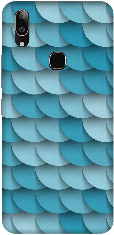 SSMORYA Back Cover for Vivo V9 Pro (Sky Blue) Printed Back Cover  (Multicolor, Waterproof, Pack of: 1)