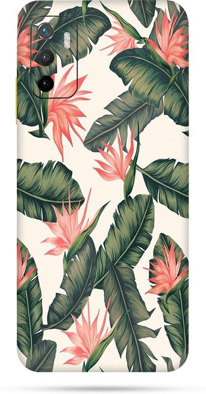 OggyBaba xiaomi poco m3 pro, poco m3pro, xiaomi pocom3pro, xiaomipocom3pro Mobile Skin  (Lavender Leaves Skin Matte Finish)