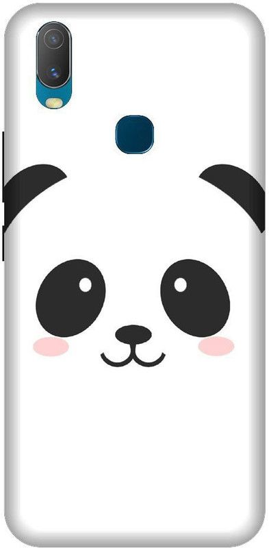 URCHIN Back Cover for Vivo Y11 panda, Panda, panda love, panda image, cute, funny, cartoon  (Multicolor, Shock Proof, Pack of: 1)