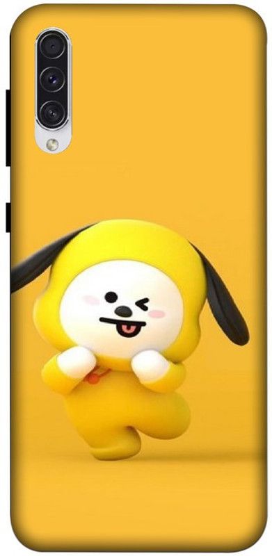 LUCKY MOBI.COM Back Cover for SAMSUNG GALAXY A50  (Yellow, Waterproof, Pack of: 1)