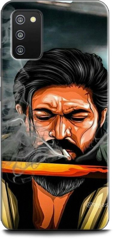 Afterglow Back Cover for SAMSUNG Galaxy F02s KGF, ROCKY BHAI, YASH, NAVEEN KUMAR GOWDA, SOUTH STAR  (Multicolor, Shock Proof, Pack of: 1)